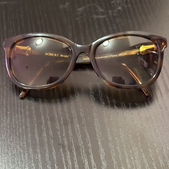 Robert Marc Accessories - Vintage Robert Marc 696-248 Tortoiseshell Eyeglasses Non-Prescription Handmade
